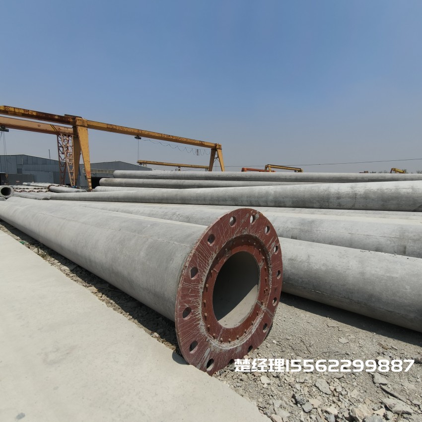 神木12米无拉线电杆